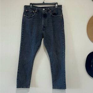 Levi's Women's Straight Leg black jeans